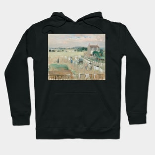 Hanging the Laundry out to Dry by Berthe Morisot Hoodie